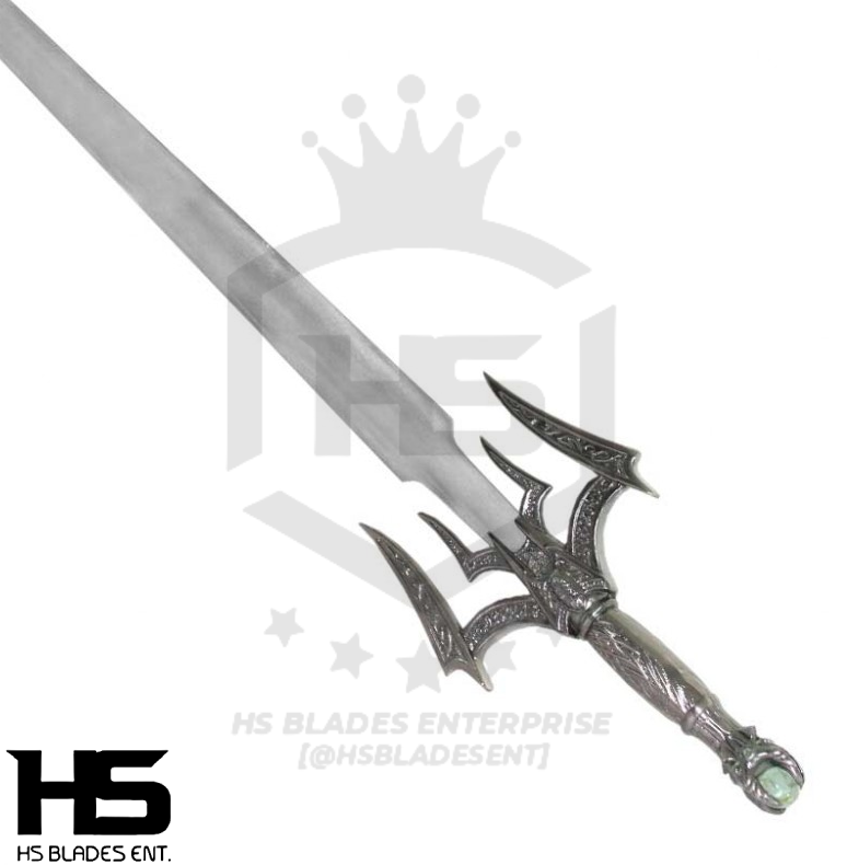 41" Luciendar Sword of Light (Spring Steel & D2 Steel Battle Ready Versions are Available) with Wall Plaque & Sheath-Polish