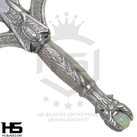 41" Luciendar Sword of Light (Spring Steel & D2 Steel Battle Ready Versions are Available) with Wall Plaque & Sheath-Polish