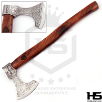 The Scornut: Camping Functional Axe in Just $69 with Leather Sheath-Functional Viking Axe