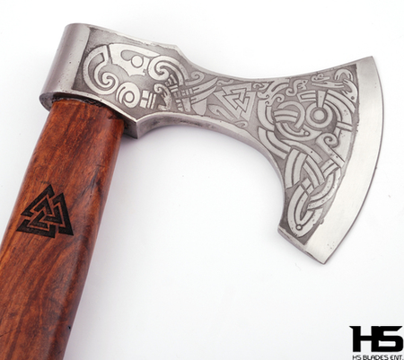 The Scornut: Camping Functional Axe in Just $69 with Leather Sheath-Functional Viking Axe