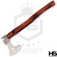 The Scornut: Camping Functional Axe in Just $69 with Leather Sheath-Functional Viking Axe