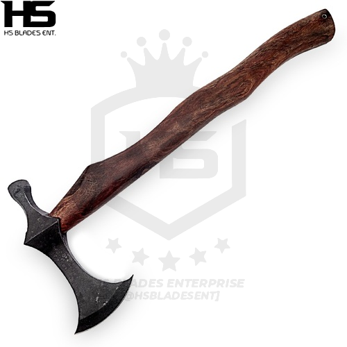 The Seafarer: Camping Functional Axe in Just $69 with Leather Sheath-Functional Viking Axe
