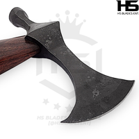The Seafarer: Camping Functional Axe in Just $69 with Leather Sheath-Functional Viking Axe