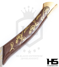 38" Hadhafang Sword of Arwen in Just $99 (Battleready Spring Steel & D2 Steel versions are Available) The Queen of Middle Earth from Lord of The Rings-Brown