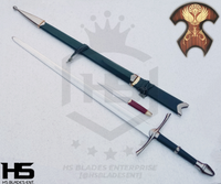 Strider Ranger Sword of Aragorn with Plaque