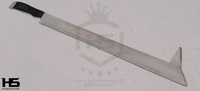 Uruk Hai Scimitar Sword in Just $59 (Battle Ready Spring Steel, Damascus & D2 Steel Versions are also Available) from Lord of The Rings with Plaque