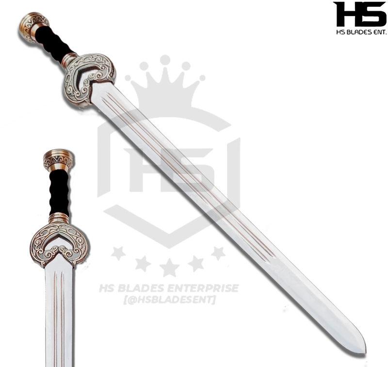 38" Black Herugrim Sword of King Theoden (Spring Steel & D2 Steel Battle Ready Versions are also Available) The King of Rohan from Lord of The Rings