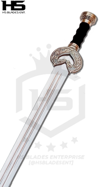 38" Black Herugrim Sword of King Theoden (Spring Steel & D2 Steel Battle Ready Versions are also Available) The King of Rohan from Lord of The Rings