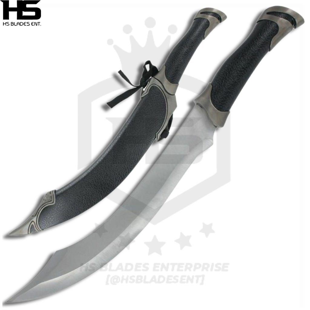 Black Elven Knife of Aragorn w/ Scabbard in $59 Lord of The Rings-LOTR ...