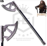 42" Axe of Gloin from The Hobbit in Just $99-The Hobbit Replicas