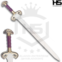 40" Handgrip Sword of Eowyn (Spring Steel & D2 Steel Battle Ready Versions are also Available) The Princess of Kingdom of Rohan from Lord of The Rings-Red