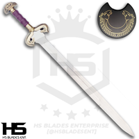 40" Handgrip Sword of Eowyn (Spring Steel & D2 Steel Battle Ready Versions are also Available) The Princess of Kingdom of Rohan from Lord of The Rings-Red