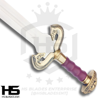 40" Handgrip Sword of Eowyn (Spring Steel & D2 Steel Battle Ready Versions are also Available) The Princess of Kingdom of Rohan from Lord of The Rings-Red