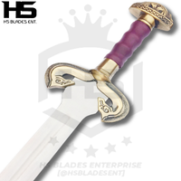 40" Handgrip Sword of Eowyn (Spring Steel & D2 Steel Battle Ready Versions are also Available) The Princess of Kingdom of Rohan from Lord of The Rings-Red