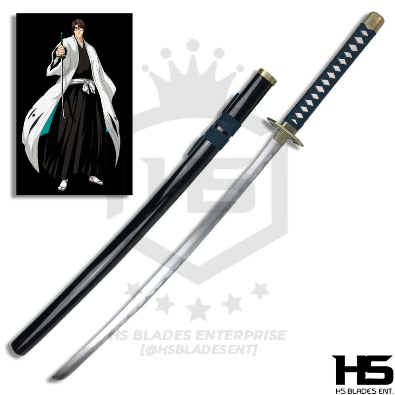 Kyoka Suigetsu Katana Sword of Sosuke Aizen in just $77 (Japanese Steel Available) from Bleach | Bleach Katana
