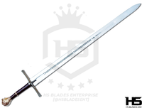 45" Rhindon Sword of High King Peter in $88 (Spring Steel & D2 Steel Battle ready Available) from Chronicles of Narnia-Silver Plated | Narnia Sword