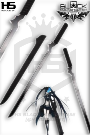 35" Black Sword of Black Rock Shooter in Just $88 (Japanese Steel & Spring Steel Battle Ready Versions are also available) from Black Rock Shooter