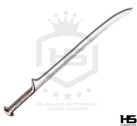 38" Sword of Thranduil (Spring Steel & D2 Steel Battle Ready Versions are also Available) The Elven King from The Hobbit