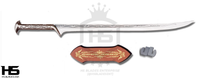 38" Sword of Thranduil (Spring Steel & D2 Steel Battle Ready Versions are also Available) The Elven King from The Hobbit