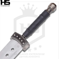 Cloud Buster Sword Mini in Just $49 (Battle Ready D2 Steel, Damascus is also Available) from Final Fantasy | Buster Mini Sword | Cloud Mini Buster Sword Final Fantasy Sword