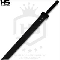 Cloud Buster Sword Mini in Just $49 (Battle Ready D2 Steel, Damascus is also Available) from Final Fantasy | Buster Mini Sword | Cloud Mini Buster Sword Final Fantasy Sword