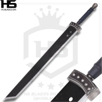 Cloud Buster Sword Mini in Just $49 (Battle Ready D2 Steel, Damascus is also Available) from Final Fantasy | Buster Mini Sword | Cloud Mini Buster Sword Final Fantasy Sword