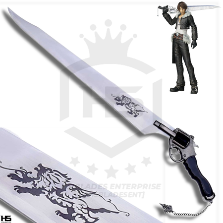 Functional Gunblade OG Sword of Squall Leonhart from Final Fantasy | Squall Sword | Gunblade Sword | Final Fantasy Sword