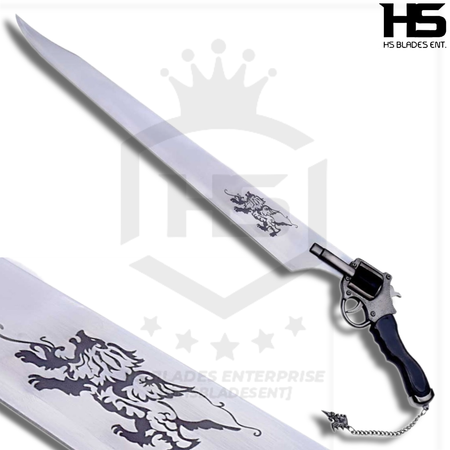 Functional Gunblade OG Sword of Squall Leonhart from Final Fantasy | Squall Sword | Gunblade Sword | Final Fantasy Sword