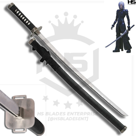 Kadaj Dual Bladed Sword in Just $77 (Japanese Steel is Available) from Final Fantasy | Japanese Samurai Sword | Final Fantasy Katana