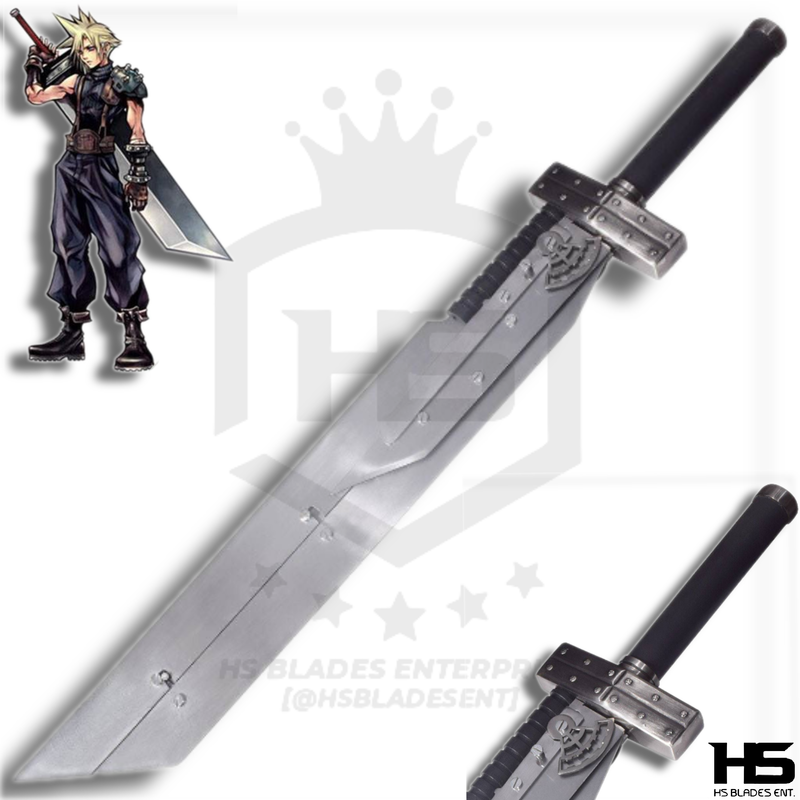 42" Cloud's Split Joint Fusion Buster from Final Fantasy | Cloud Buster | Final Fantasy Sword