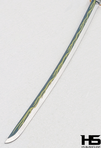 Yellow Nichirin Blade of Zenitsu Agatsuma from Demon Slayer