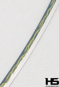 Yellow Nichirin Sword of Zenitsu Agatsuma from Demon Slayer