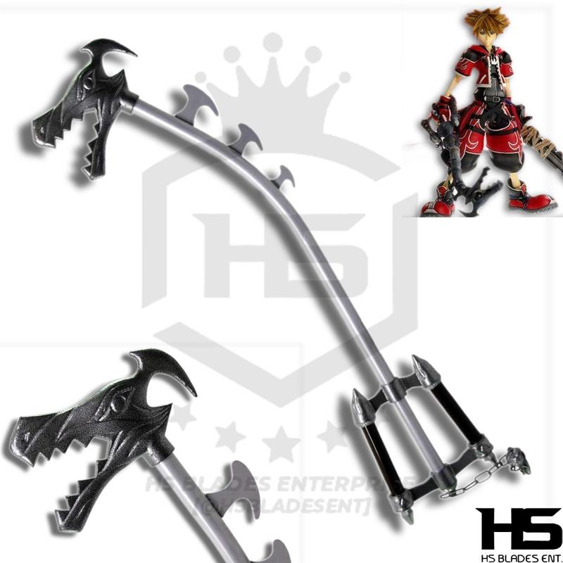 Fatal Crest Keyblade of Sora in Just $77 (Combinations of Keyblades are also Available) from Kingdom Hearts-Kingdom Heart Replica Swords