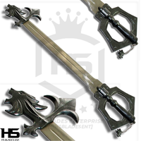 Sleeping Lion Keyblade Sword of Leon in Just $77 (Battle Ready Spring Steel, Damascus & D2 Steel Versions are also Available) Given to Riku from Kingdom Hearts-Kingdom Heart Replica Swords