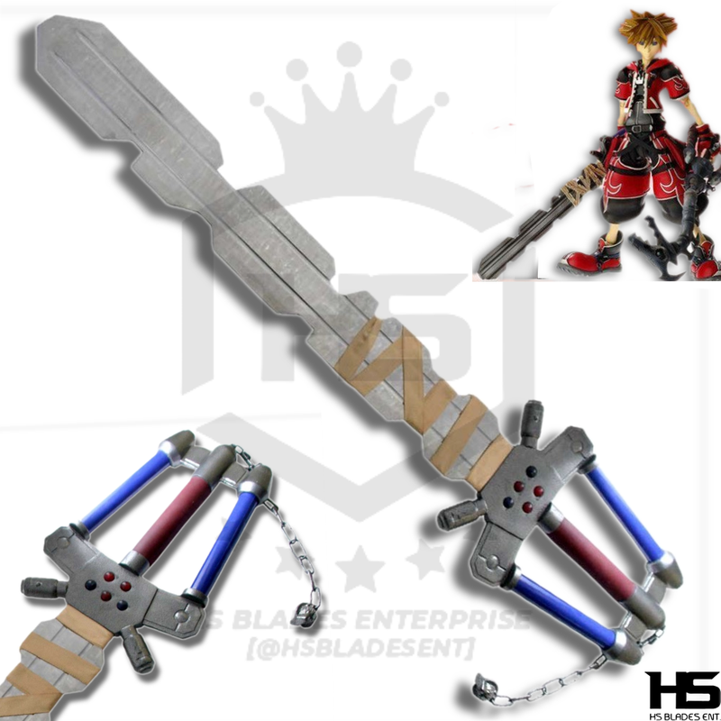 Sora Fenrir Keyblade of Sora in Just $77 (Combinations of Keyblades are also Available) from Kingdom Hearts-Kingdom Heart Replica Swords