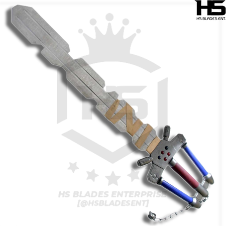 Sora Fenrir Keyblade Sword of Sora in Just $77 (Battle Ready Spring Steel, Damascus & D2 Steel Versions are also Available) from Kingdom Hearts-Kingdom Heart Replica Swords