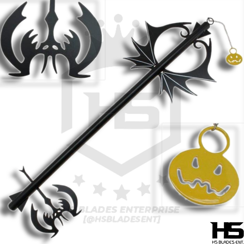 Pumpkinhead Keyblade of Sora in Just $77 (Combinations of Keyblades are also Available) from Kingdom Hearts-Kingdom Heart Replica Swords