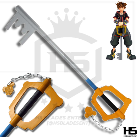Sora Kingdom Key Keyblade of Sora in Just $66 (Combinations of Keyblades are also Available) from Kingdom Hearts-Kingdom Heart Replica Swords