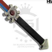 Soul Eater Sword of Riku in Just $77 (Battle Ready Spring Steel, Damascus & D2 Steel Versions are also Available) from Kingdom Hearts-Kingdom Heart Replica Swords