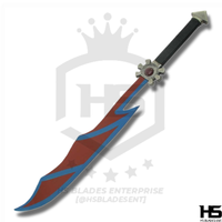 Soul Eater Sword of Riku in Just $77 (Battle Ready Spring Steel, Damascus & D2 Steel Versions are also Available) from Kingdom Hearts-Kingdom Heart Replica Swords