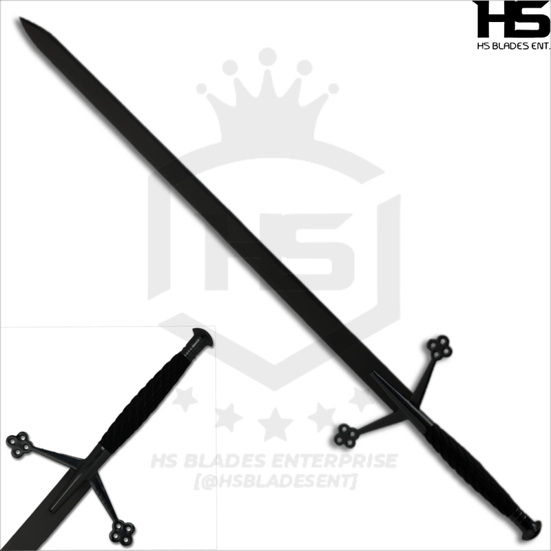 45" Scottish Claymore Sword in Just $77 (Battle Ready Spring Steel, Damascus & D2 Steel Versions are also Available) of Drew McIntyre WWE- Scottish Sword