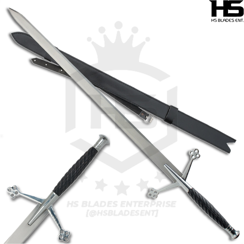 45" Scottish Claymore Sword in Just $77 (Battle Ready Spring Steel, Damascus & D2 Steel Versions are also Available) of Drew McIntyre WWE- Scottish Sword