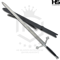 45" Scottish Claymore Sword in Just $77 (Battle Ready Spring Steel, Damascus & D2 Steel Versions are also Available) of Drew McIntyre WWE- Scottish Sword