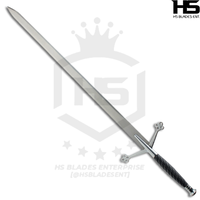 45" Scottish Claymore Sword in Just $77 (Battle Ready Spring Steel, Damascus & D2 Steel Versions are also Available) of Drew McIntyre WWE- Scottish Sword