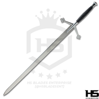 45" Scottish Claymore Sword in Just $77 (Battle Ready Spring Steel, Damascus & D2 Steel Versions are also Available) of Drew McIntyre WWE- Scottish Sword