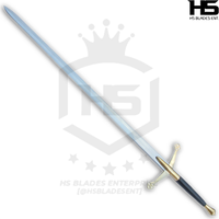 45" Scottish Claymore Sword in Just $77 (Battle Ready Spring Steel, Damascus & D2 Steel Versions are also Available) of Drew McIntyre WWE- Scottish Sword