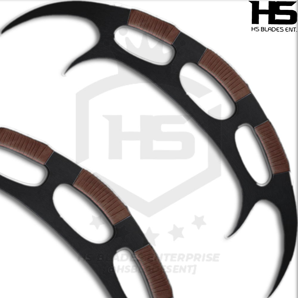 45 Klingon Bat'leth Sword in Just $77 (Battle Ready Spring Steel & D2 – HS  Blades Enterprise