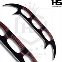 45" Klingon Bat'leth Sword in Just $77 (Battle Ready Spring Steel & D2 Steel Available) of Klingons from Star Trek-Star Trek Bat'leth