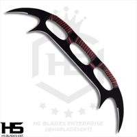 45" Klingon Bat'leth Sword in Just $77 (Battle Ready Spring Steel & D2 Steel Available) of Klingons from Star Trek-Star Trek Bat'leth