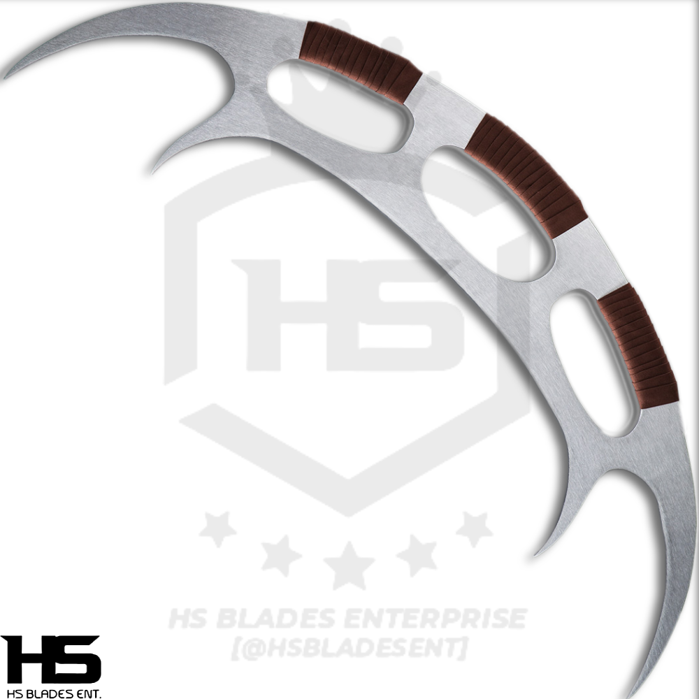  Armory Replicas™ - Star Sword of Kahless Bat'Leth - 28 Carbon  Steel Blade, Two-Tone Design, Nylon Handle Wrap - Klingon Empire's  Legendary Weaponry - Authentic 9th Century AD Design 